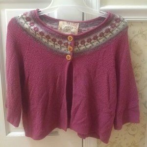 Chelsea & Violet Open Knit Cardigan, Size M
